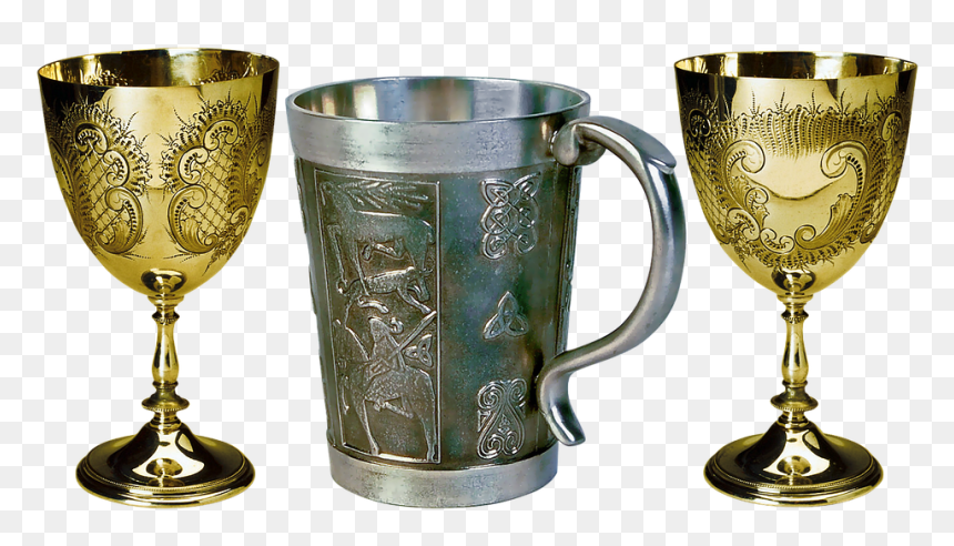 Silver Electroplating, HD Png Download - glass cup png