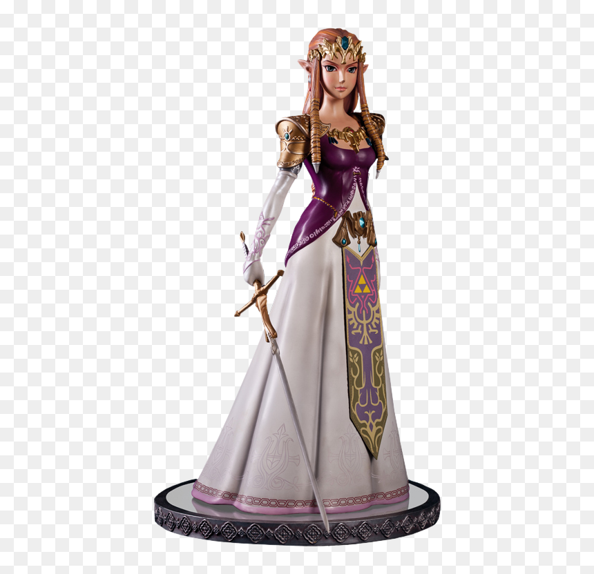 Nintendo Polystone Statue Twilight Princess Zelda - Figurine Princess Zelda Twilight Princess, HD Png Download - princess zelda png