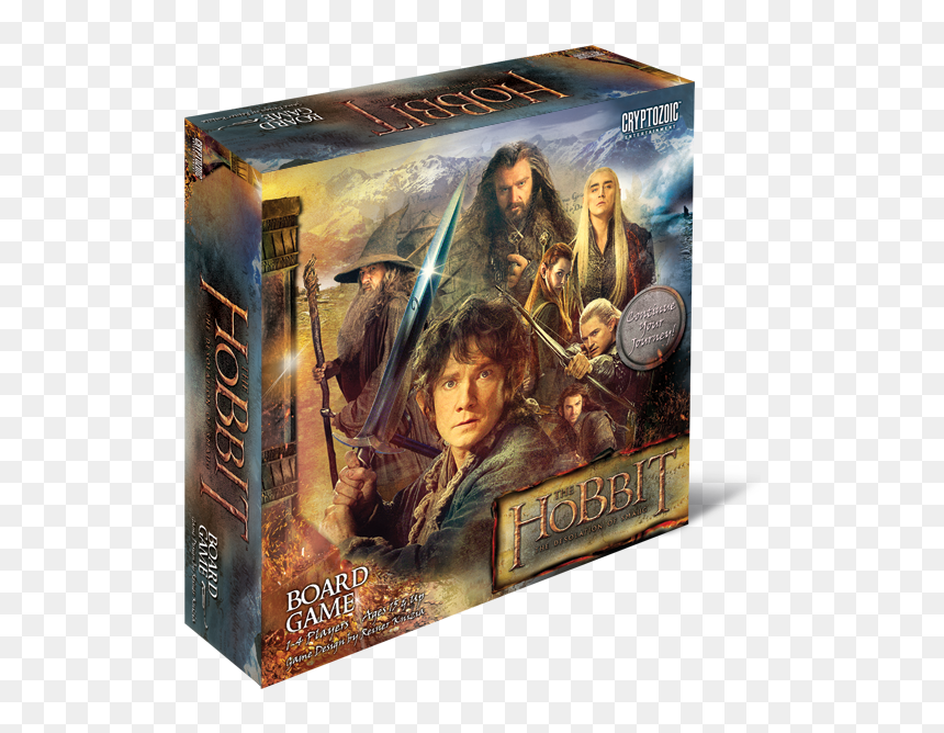 Hobbit Desolation Of Smaug Board Game, HD Png Download - smaug png