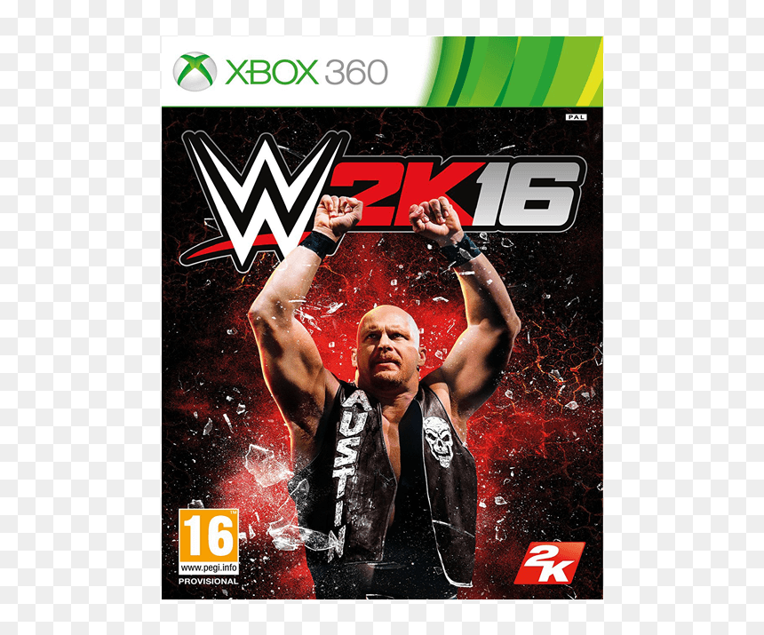 Xbox 360 Wwe 2k16, HD Png Download - wwe 2k16 logo png