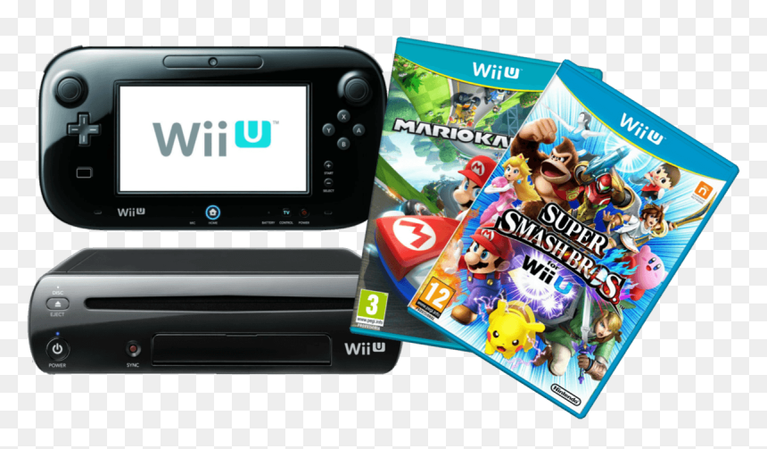 Pack Wii U Mario Kart 8 Super Smash Bros Consola - Wii U, HD Png Download - super smash bros wii u png
