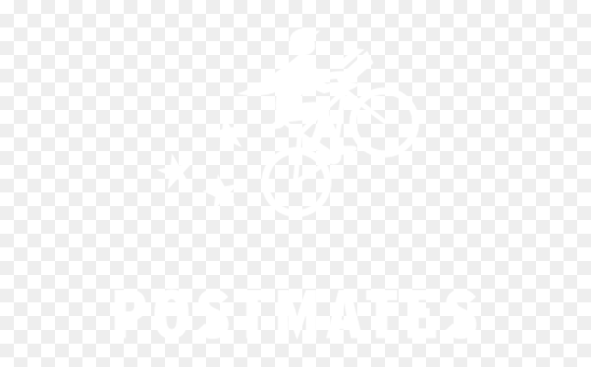 Johns Hopkins Logo White, HD Png Download - postmates logo png