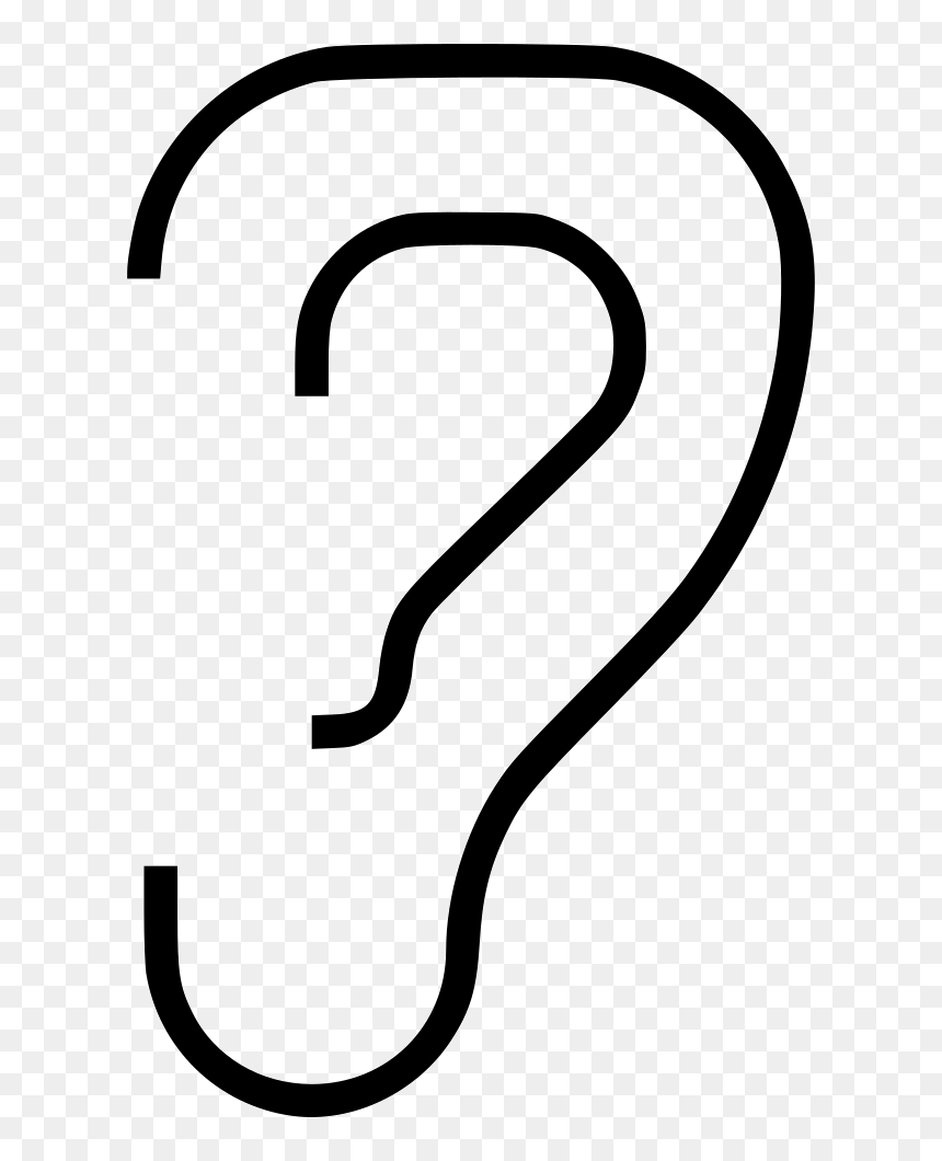 Ear Infection Listen Hearing Human, HD Png Download - ear icon png