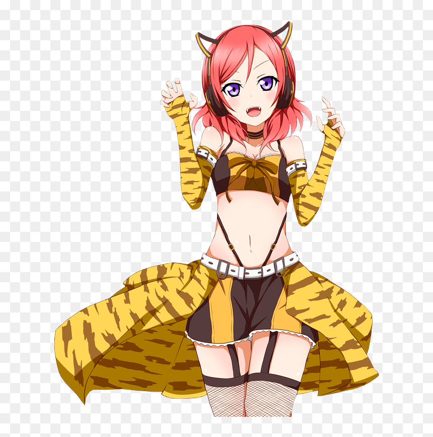 Maki Nishikino Ass Love Live , Png Download - Maki Nishikino Cat, Transparent Png - maki nishikino png