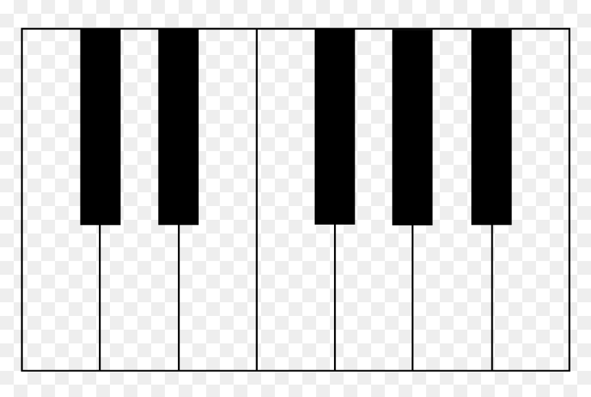 Transparent Piano Clipart Png - Keyboard Clipart Piano, Png Download - piano clipart png