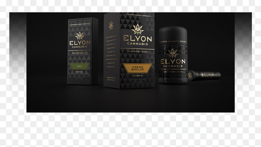 Transparent Jar Of Weed Png - Elyon Cannabis, Png Download - jar of weed png