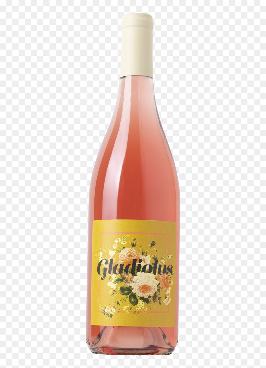 Glass Bottle, HD Png Download - gladiolus png