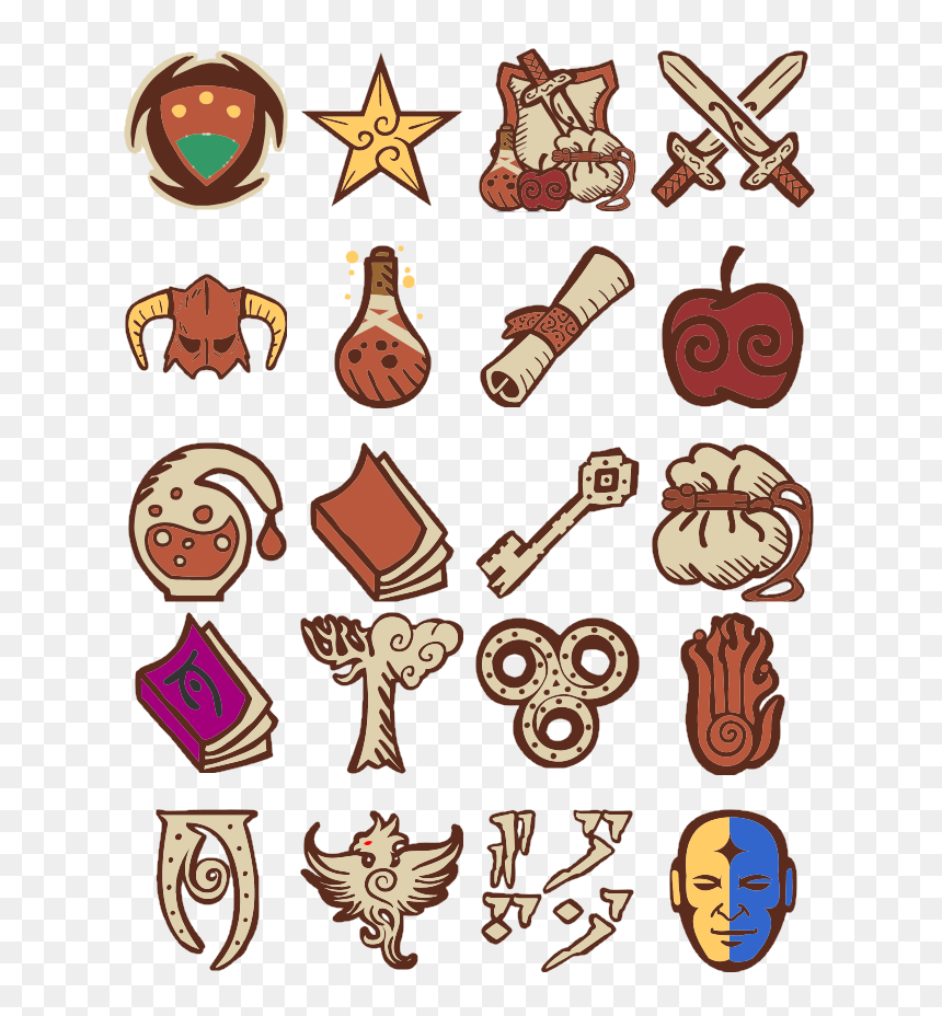 Clip Art, HD Png Download - skyrim icon png