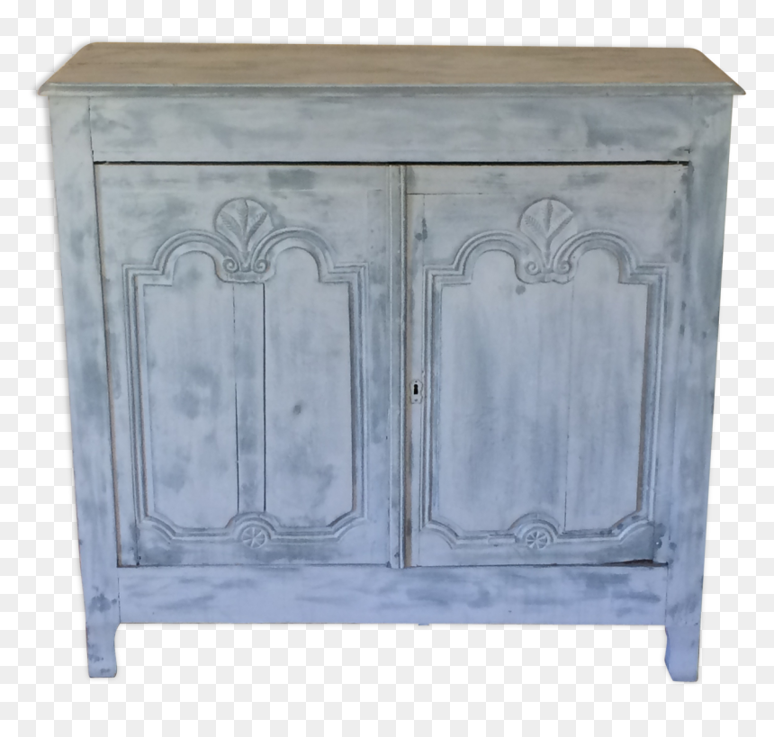 Vintage Buffet Or Sideboard Converted To Tv Stand, - Cabinetry, HD Png Download - tv stand png