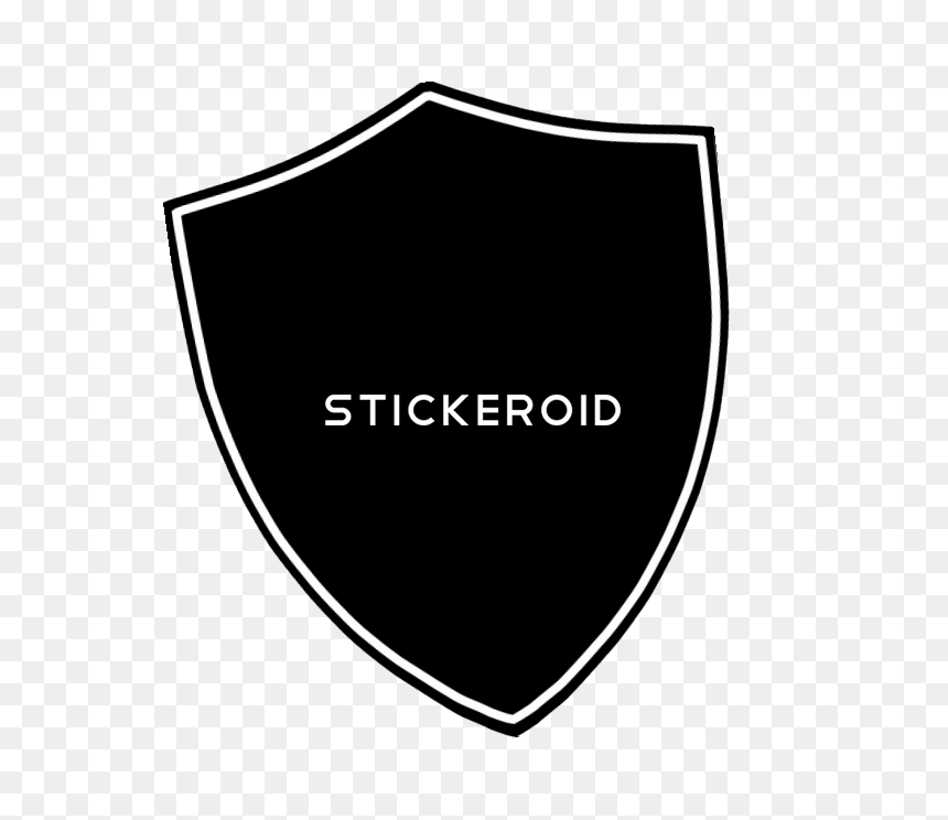 Shield Clip Art Black And White - Scrapbooking, HD Png Download - skyrim icon png
