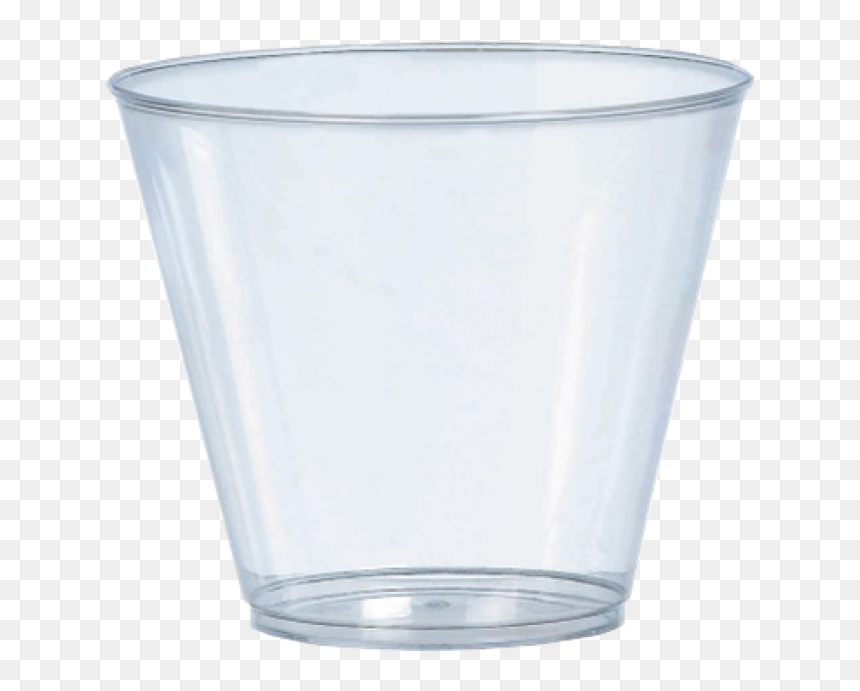 5 Oz Personalized Clear Plastic Cup - Pint Glass, HD Png Download - glass cup png