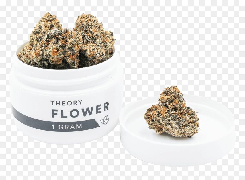 Theory Flower Jar - Igneous Rock, HD Png Download - jar of weed png