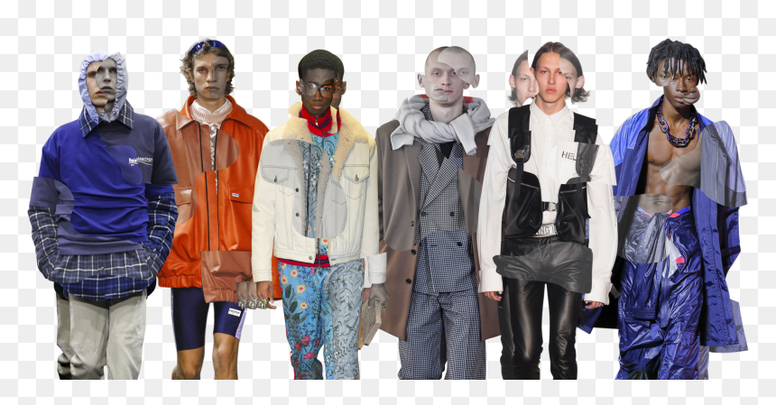 Leather Jacket, HD Png Download - runway model png