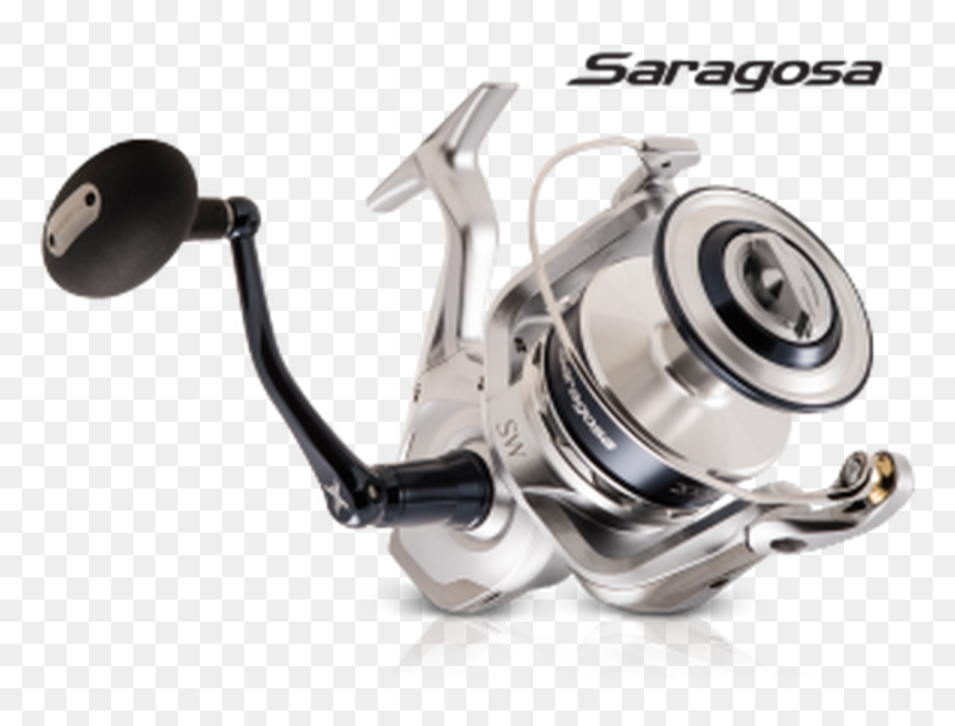 Shimano Saragosa Sw 8000 Spinning Reel - Shinamo Saragosa Logo, HD Png Download - fishing reel png