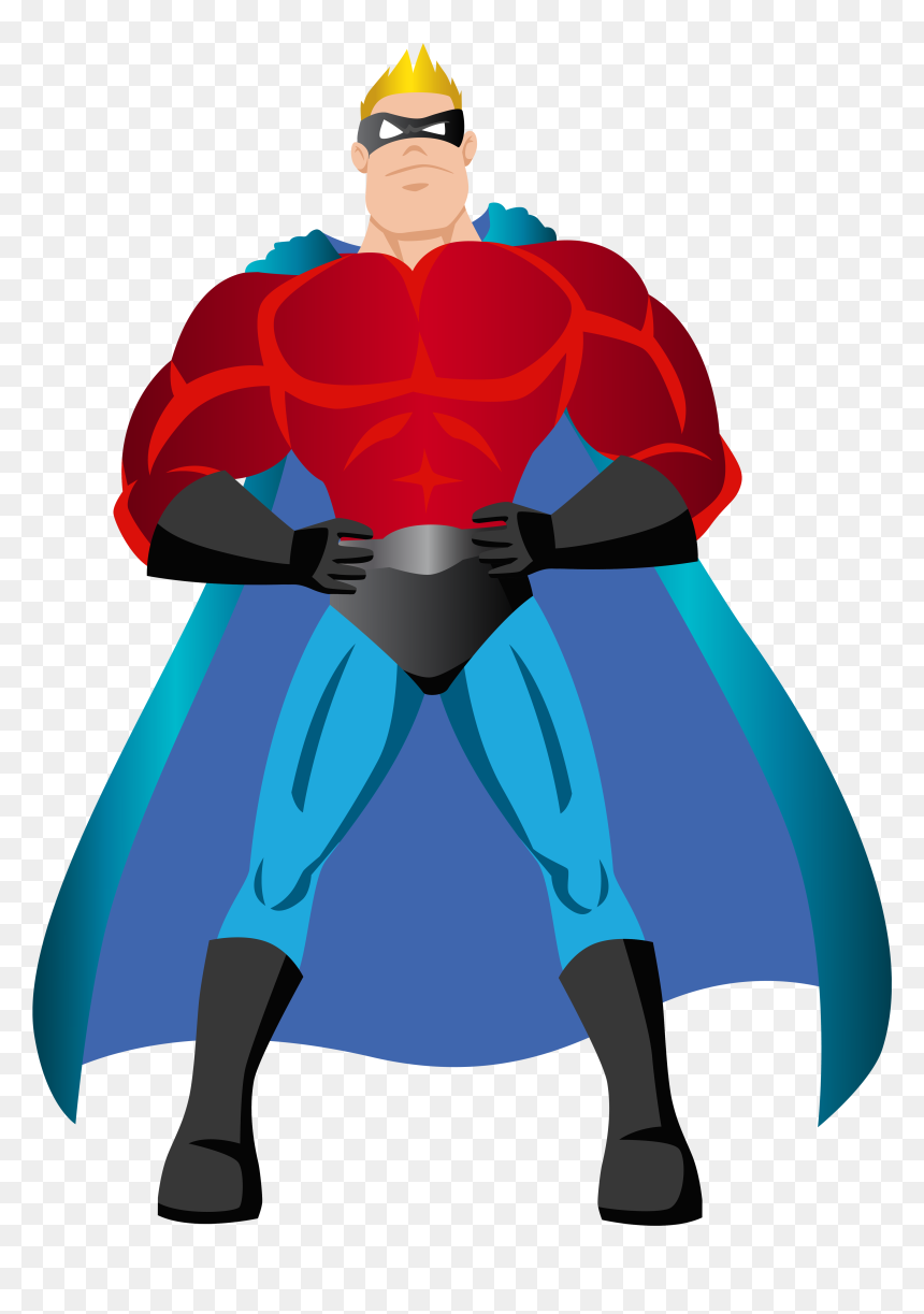 Superhero Book Clipart Picture Royalty Free Stock Superman - Superhero Png Clipart, Transparent Png - superman clipart png