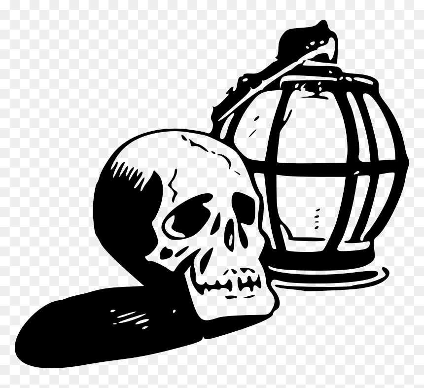 Skull And Lantern - Portable Network Graphics, HD Png Download - chinese lanterns png