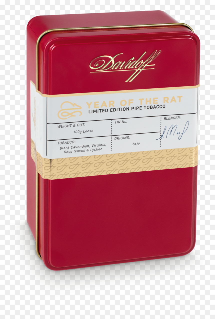 Davidoff Year Of The Rat Pipe Tobacco, HD Png Download - rose pedals png