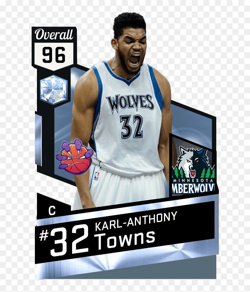 Jordan Clarkson Nba 2k17, HD Png Download - karl anthony towns png