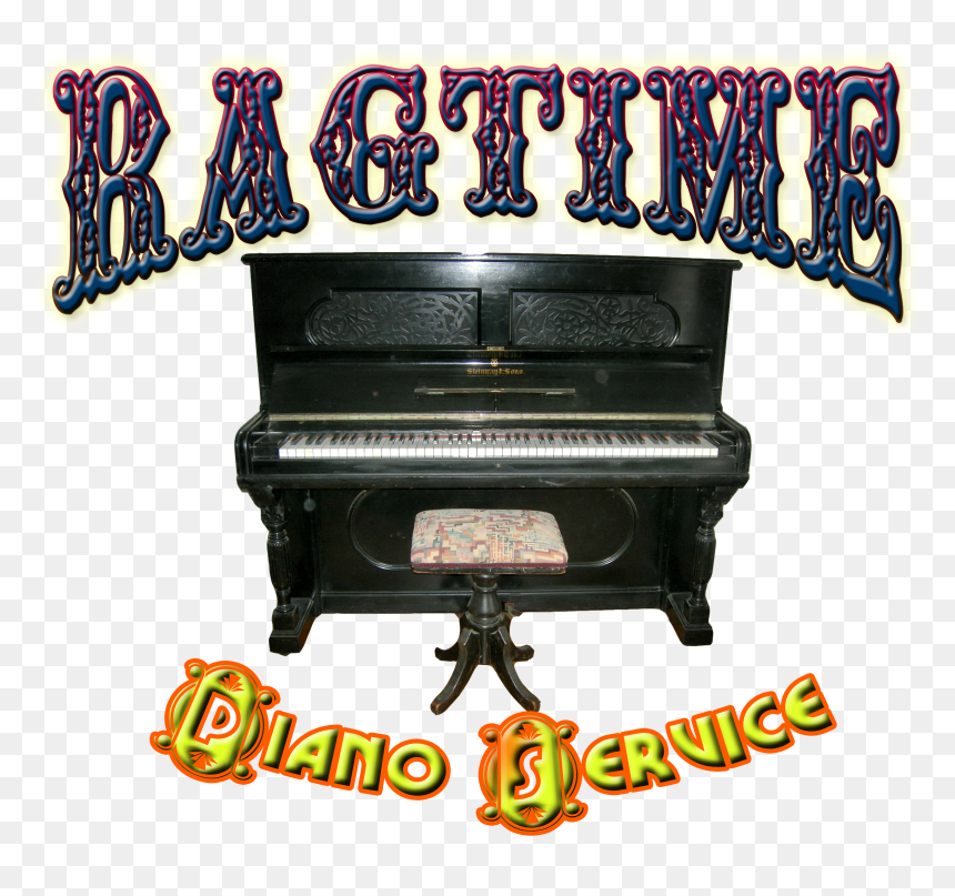 Transparent Piano Clipart Png - Ragtime Instruments, Png Download - piano clipart png