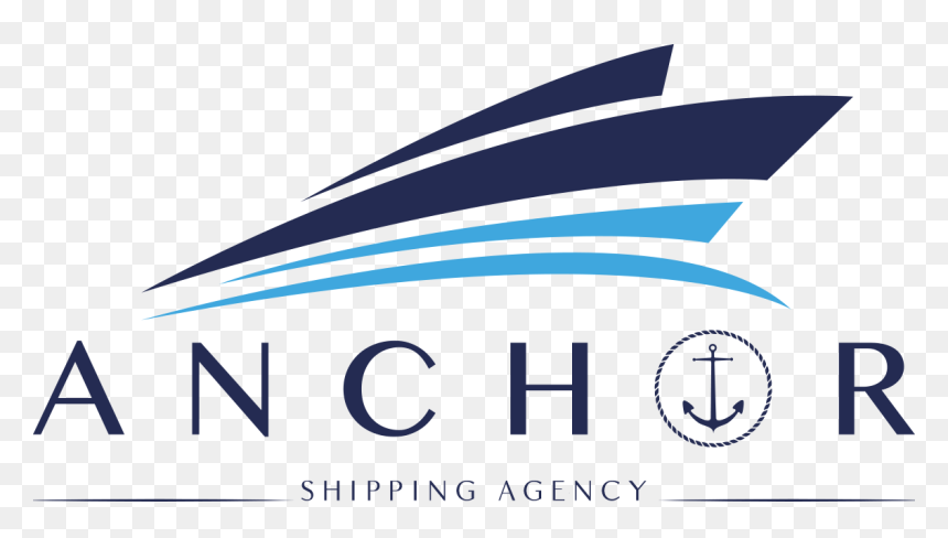 Shipping Agency Logo, HD Png Download - blue anchor png