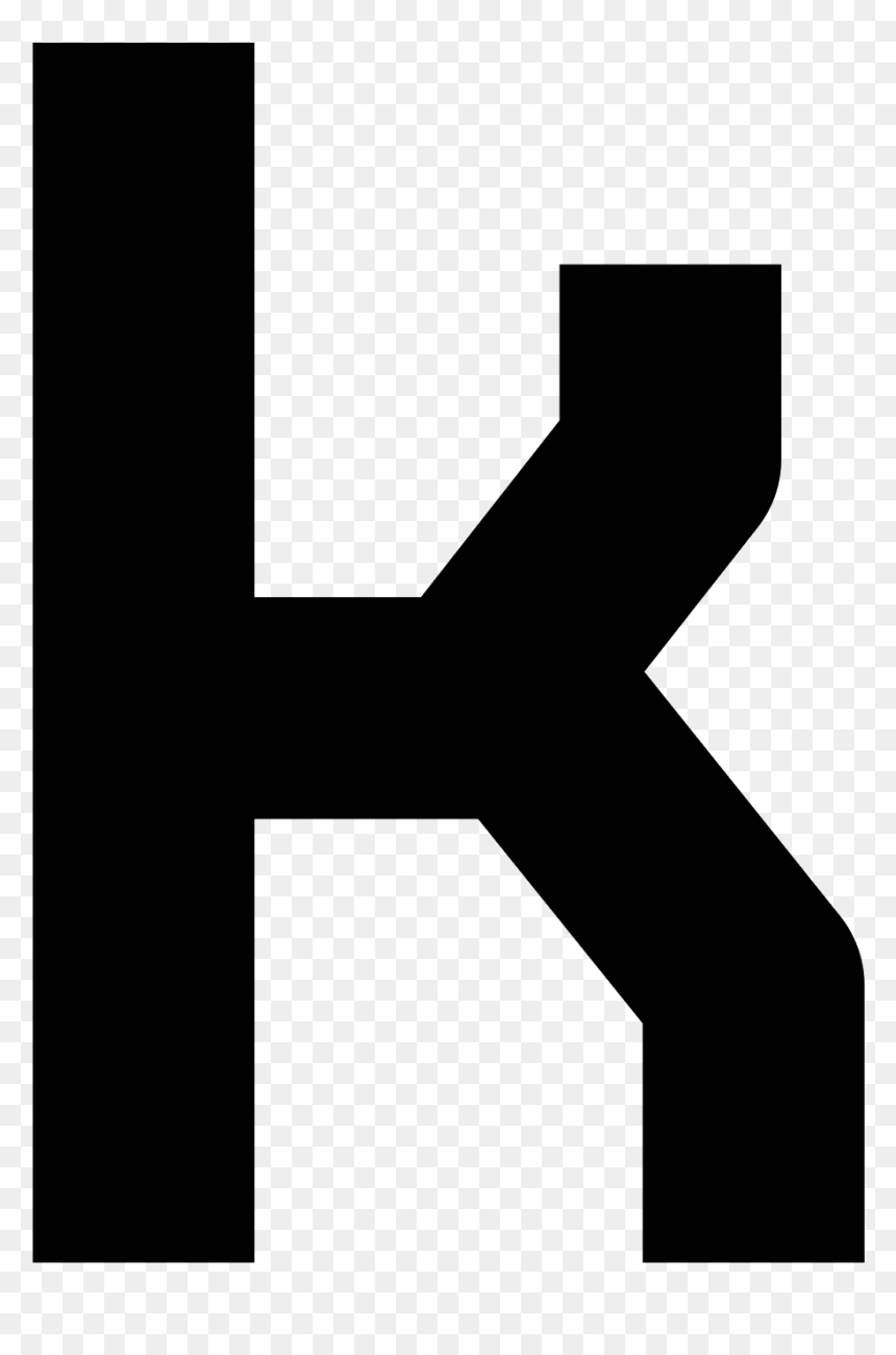 Letter K Icon - Graphics, HD Png Download - letter icon png