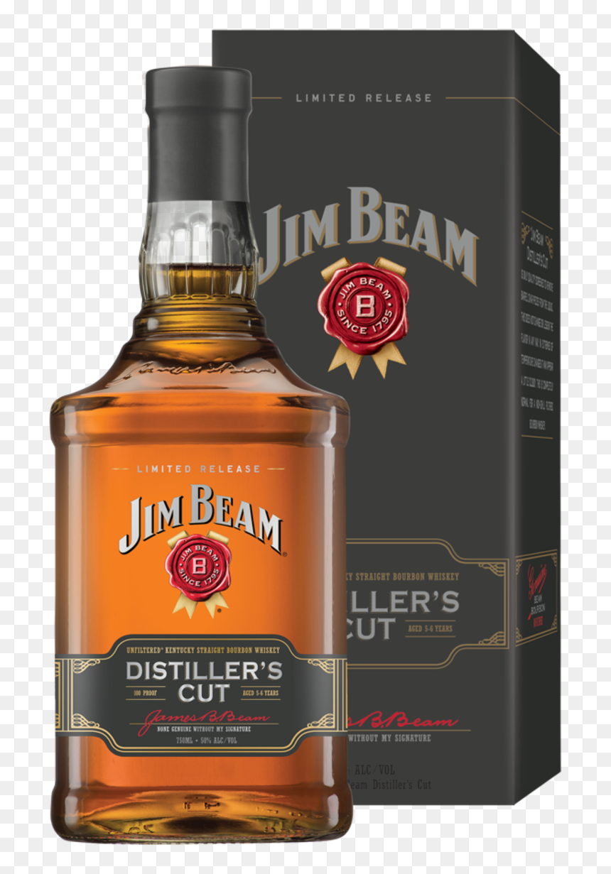 Jim Beam Distiller"s Cut , Png Download - Bourbon Jim Beam Black, Transparent Png - jim beam logo png