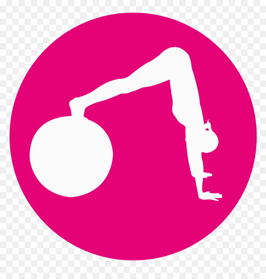 Icons Tandem Fitness Barre Fit - Pink Fitness Icon Png, Transparent Png - fitness icons png