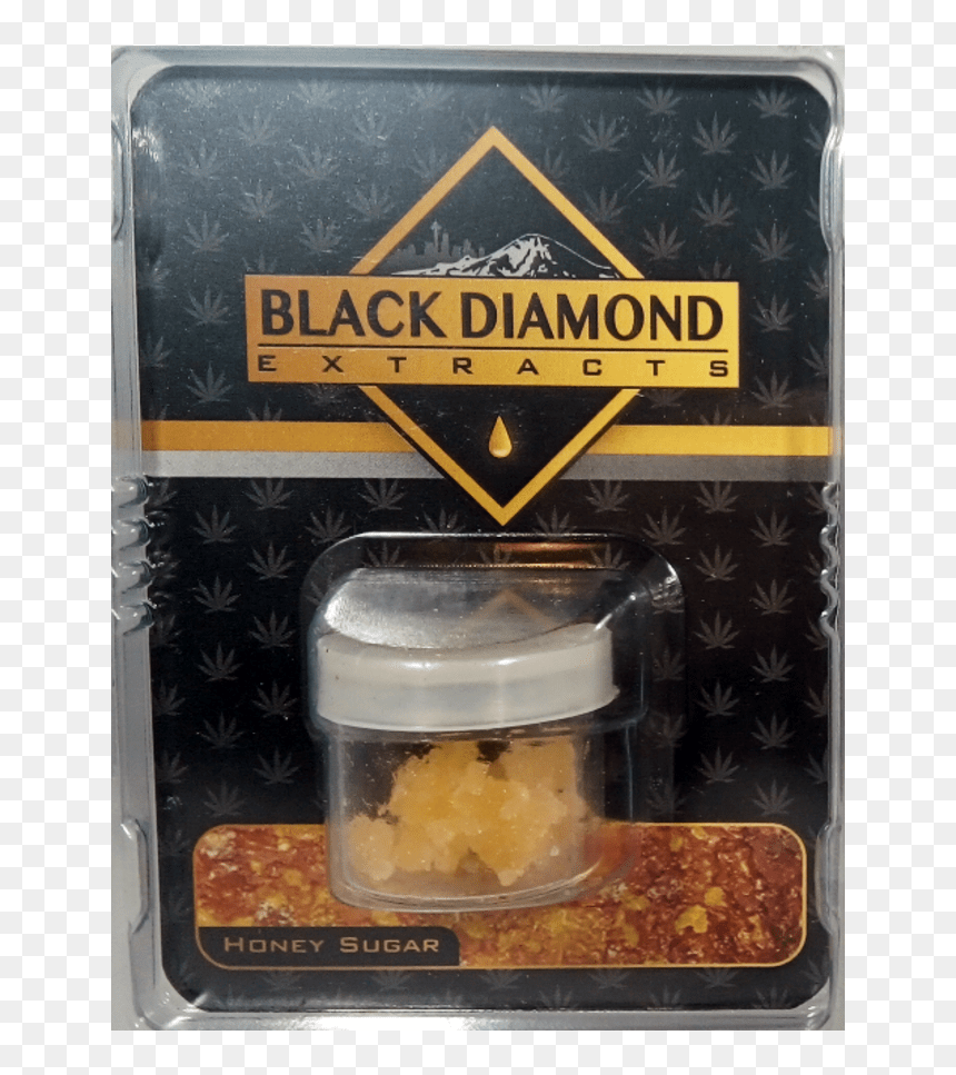 Black Diamond Cannabis Extracts - Black Diamond Extracts, HD Png Download - jar of weed png