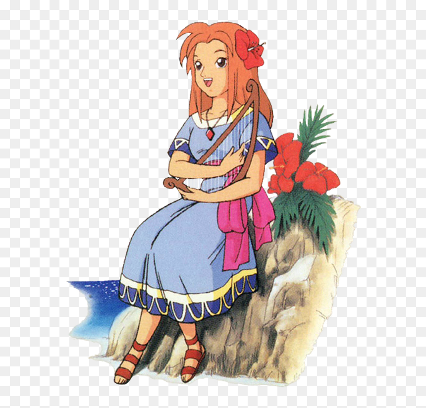 Transparent Akinator Png - Marin Zelda Link's Awakening, Png Download - princess zelda png