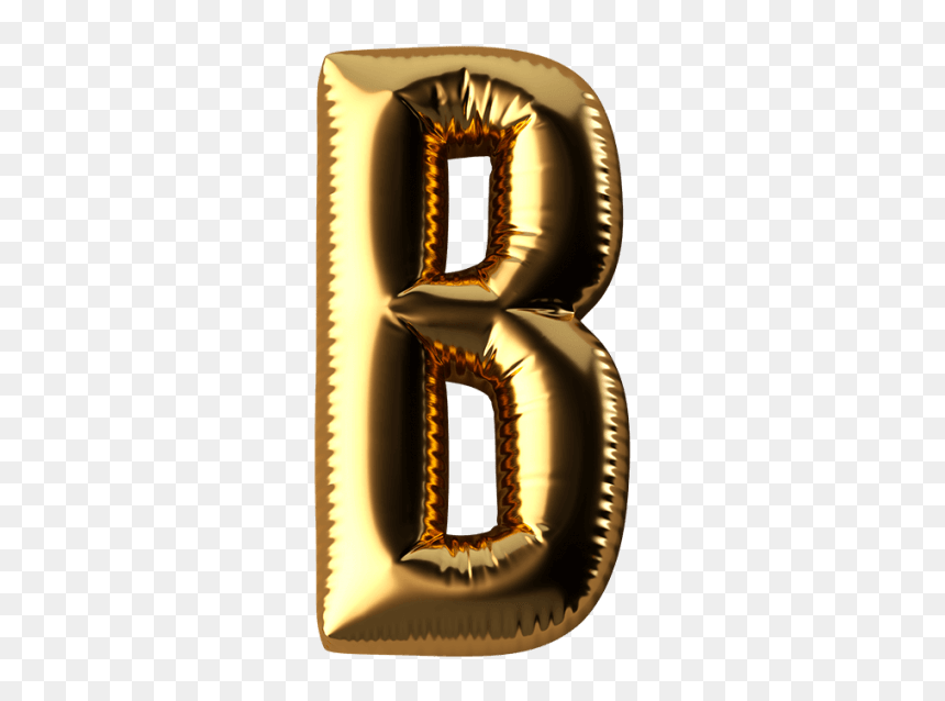 Holiday Balloon Typeface - Gold Balloons Letters Font, HD Png Download - gold letters png