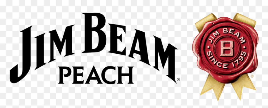 Jim Beam Peach Logo, HD Png Download - jim beam logo png