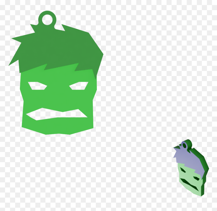 Keychain Hulk Minimal - Illustration, HD Png Download - hulk fist png