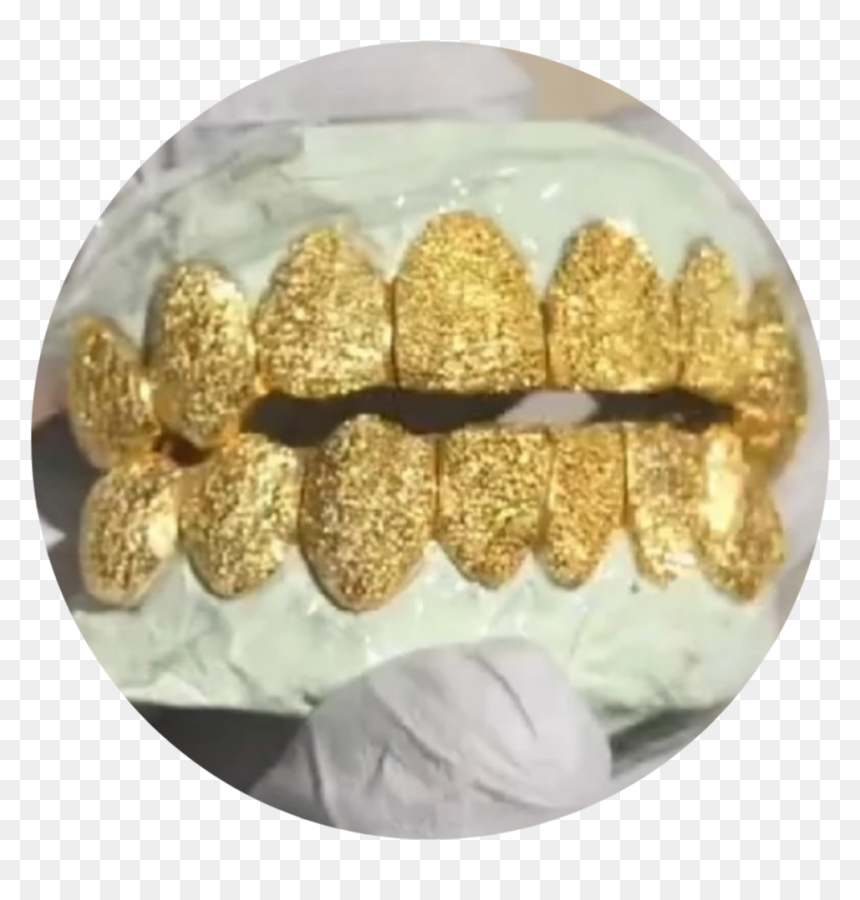 Diamond Dust Grill - Bead, HD Png Download - gold grill png