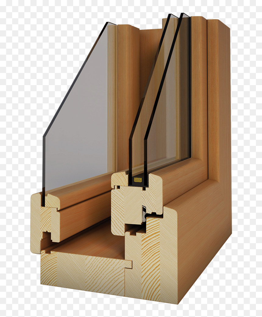 Plywood, HD Png Download - wooden window frame png