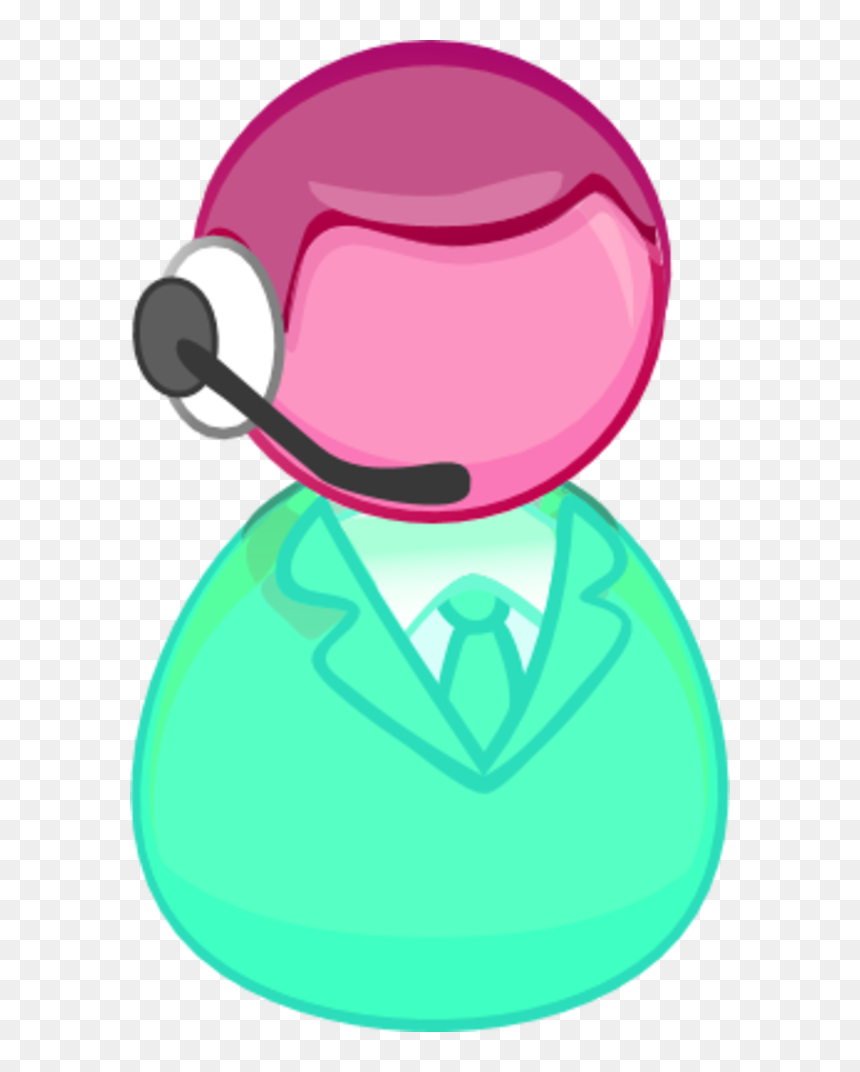 Male User Icon Phone Ear Headset - Customer Service Representative Sign, HD Png Download - ear icon png