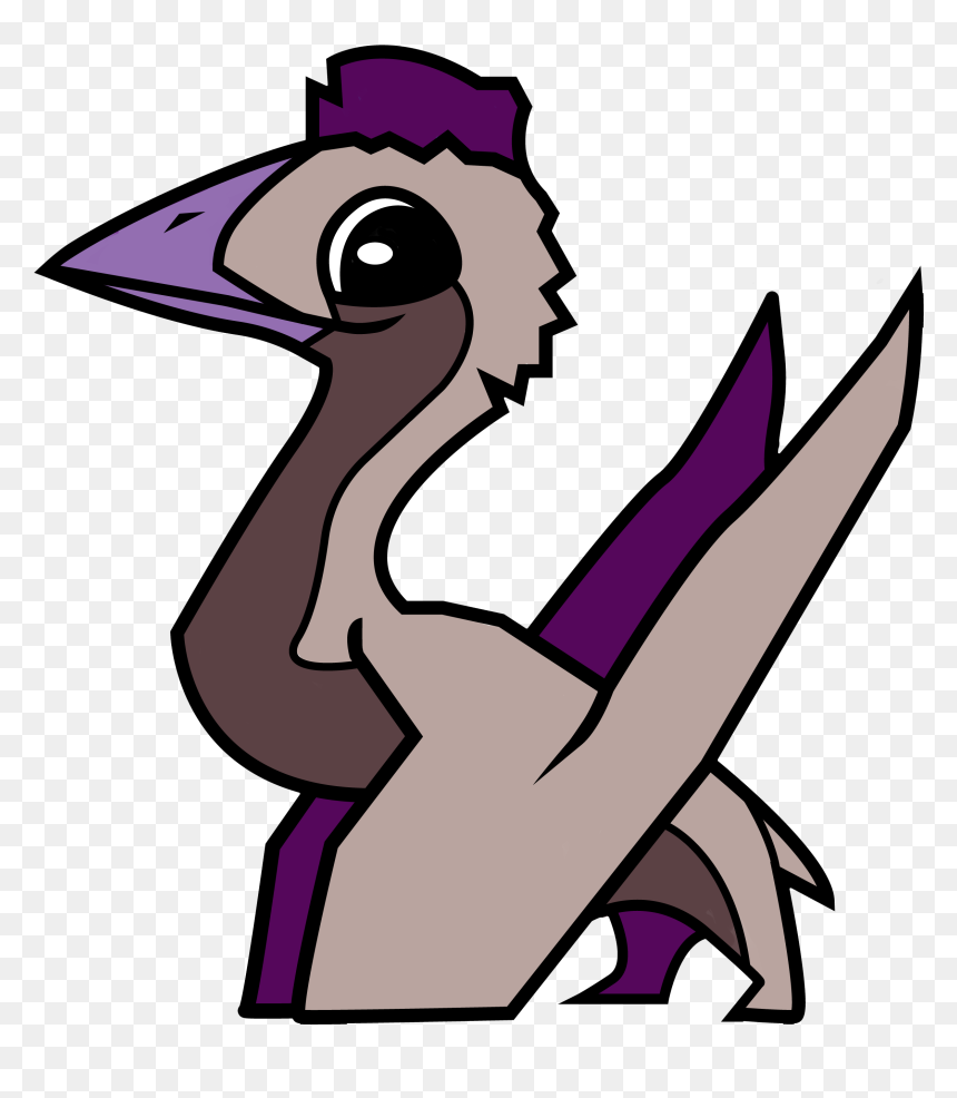 Transparent Cute Dinosaur Png - Quetzalcoatlus Clip Art, Png Download - cute dinosaur png