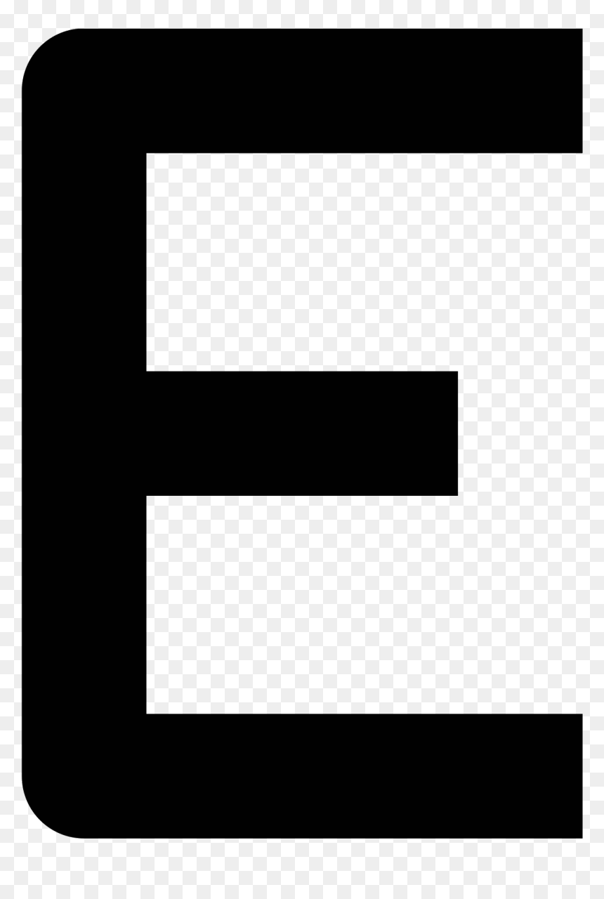 Letter E Png - Parallel, Transparent Png - letter icon png