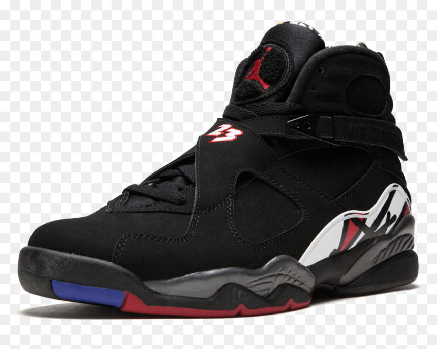 Air Jordan 8 Retro Black, HD Png Download - michael jordan dunk png