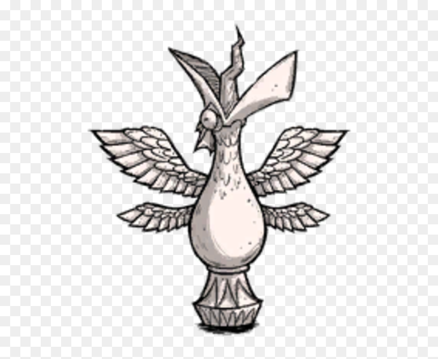 T Starve Together Icon - Snake And Dove Tattoo, HD Png Download - king chess piece png