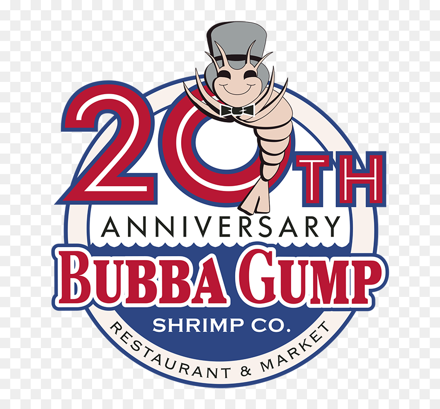 20th Bgsc"
 Class="img Responsive True Size Default - 20th Anniversary Bubba Gump, HD Png Download - forrest gump png