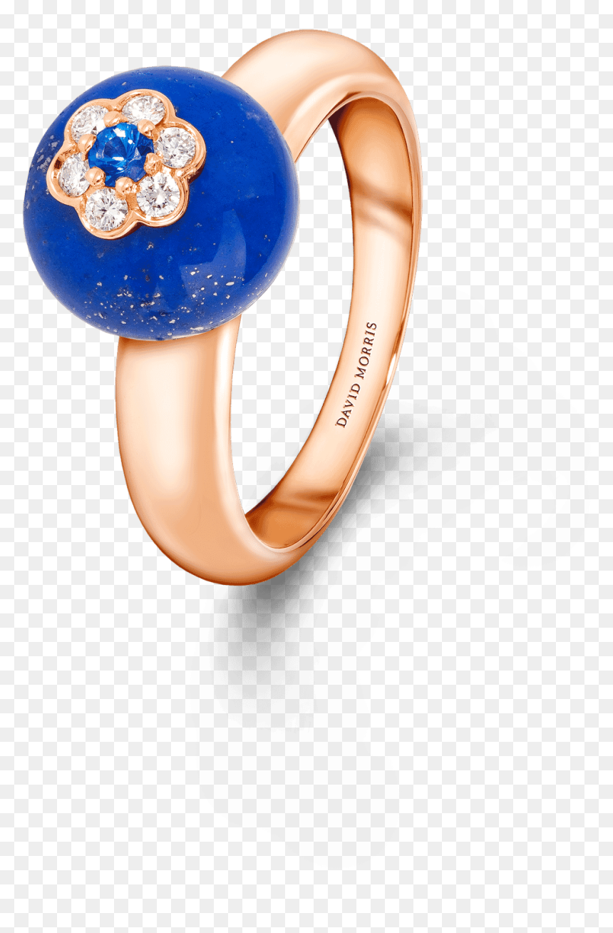 Forest Berry Ring With Lapis Lazuli - Pre-engagement Ring, HD Png Download - lapis lazuli png