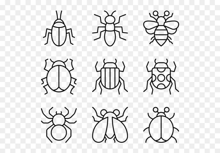 Clip Art, HD Png Download - insects png