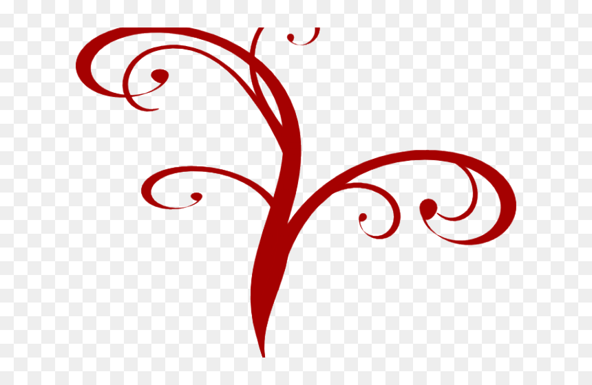 Flourish Clipart Svg - Clip Art, HD Png Download - flourish line png