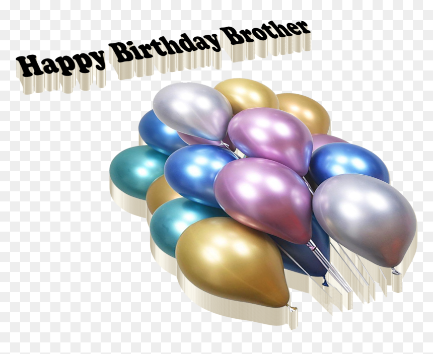 Happy Birthday Brother Png Free Download - Graphic Design, Transparent Png - brother png