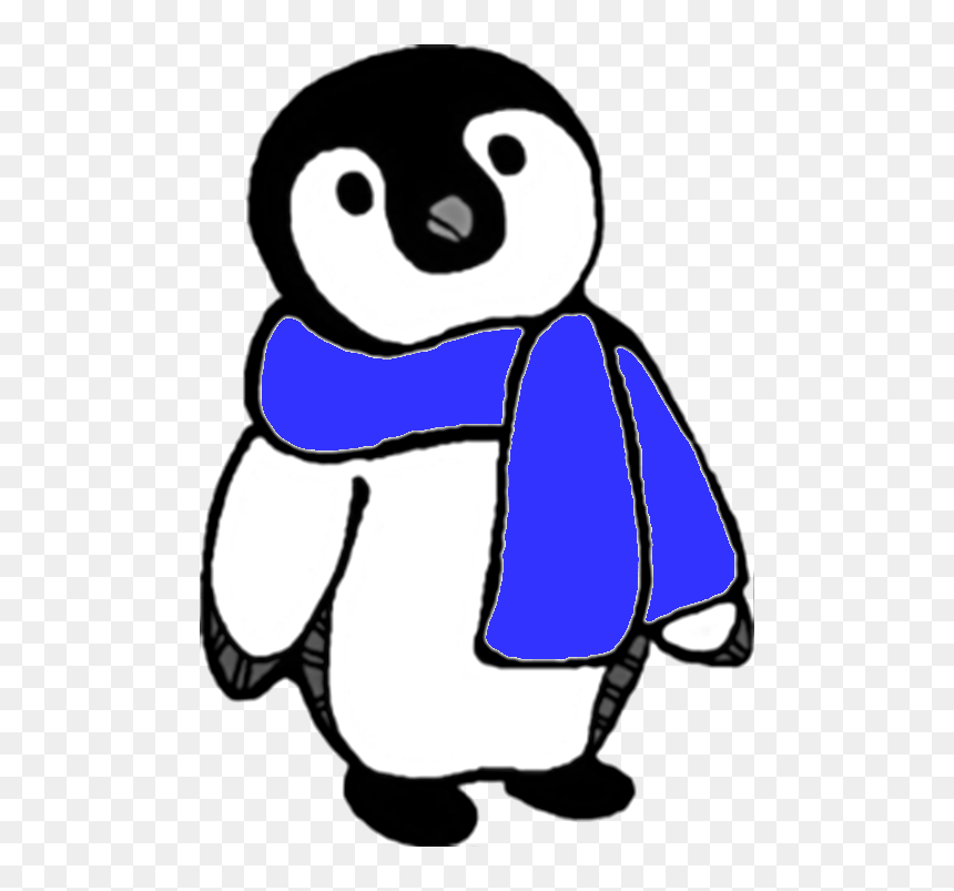 Penguins White And Black Clipart, HD Png Download - penguin clipart png
