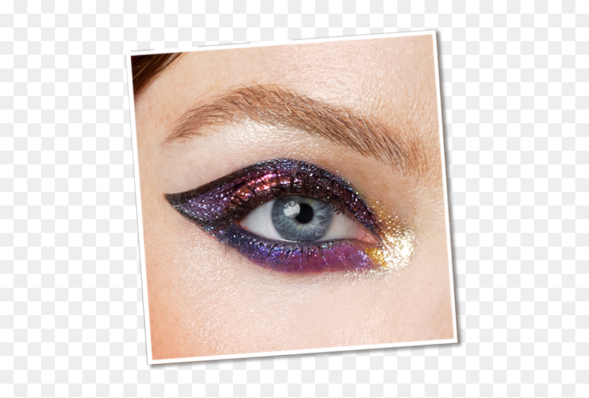 Rainbow Eye - Eye Shadow, HD Png Download - rainbow effect png