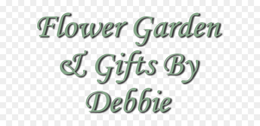 Calligraphy, HD Png Download - flower garden png