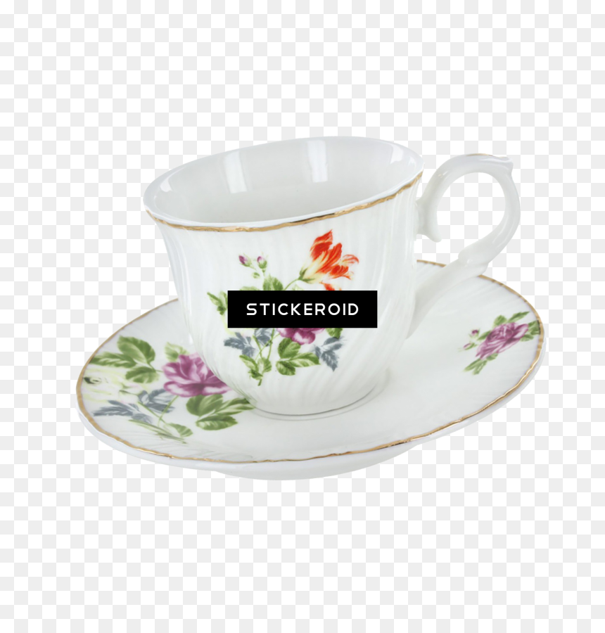 Tea Cup Drink - Tea Cup No Background, HD Png Download - tea cups png