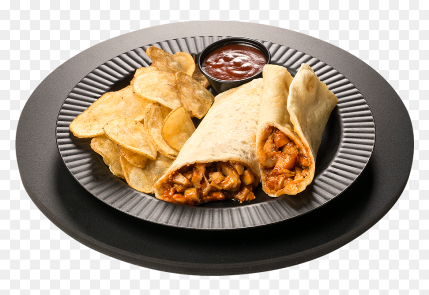 Bbq Chicken Wrap, HD Png Download - bbq chicken png