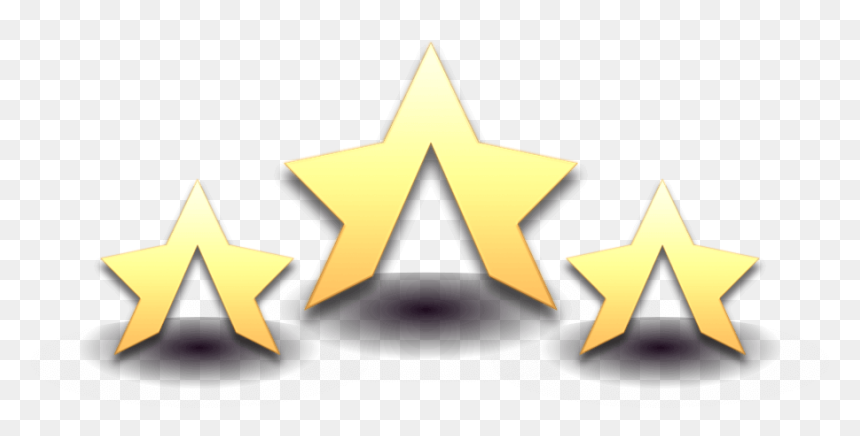 Triangle, HD Png Download - real star png